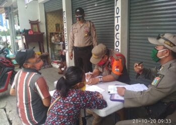 Polsek Tambora Gencarkan Edukasi Protokol Kesehatan Melalui Ops Yustisi