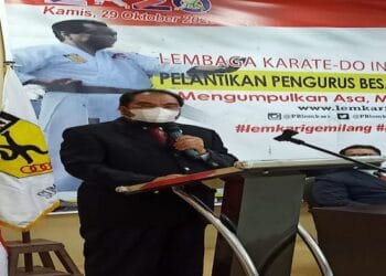Dilantik Ketum Lemkari, Leonardy Minta Aktifkan Kembali Dojo