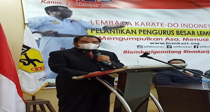 Dilantik Ketum Lemkari, Leonardy Minta Aktifkan Kembali Dojo