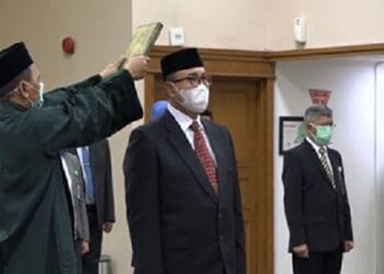 Menkes Terawan Lantik Prof Kadir sebagai Dirjen Pelayanan Kesehatan