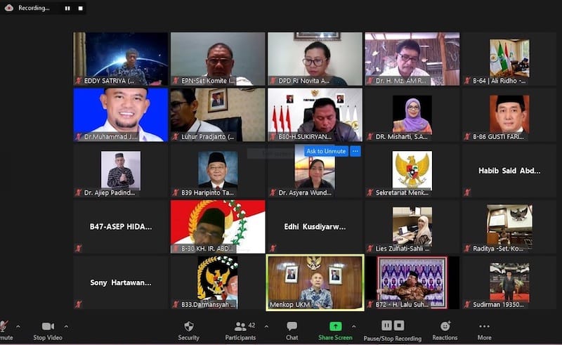 Bersinergi Mengawasi Program Pemulihan Ekonomi Nasional Untuk UMKM