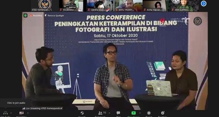 Kemenparekraf Luncurkan ‘Start Your Journey!’, Program Pelatihan Bidang Fotografi dan Ilustrasi