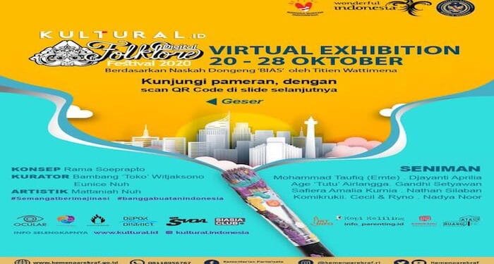 Pameran Virtual Ilustrasi Dongeng Lestarikan Cerita Rakyat di Masa Pandemi