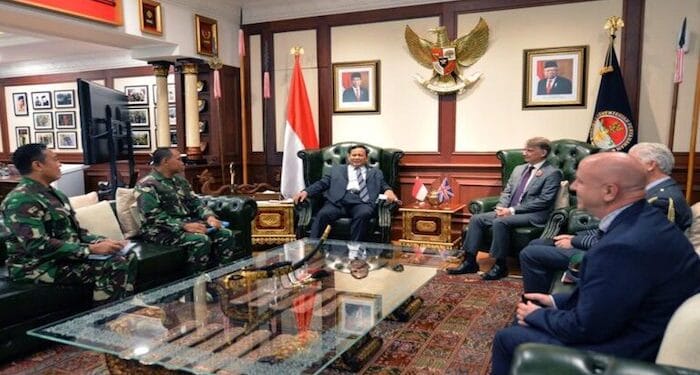 Prabowo Subianto Terima Kunjungan Dubes Inggris, Ini Harapannya