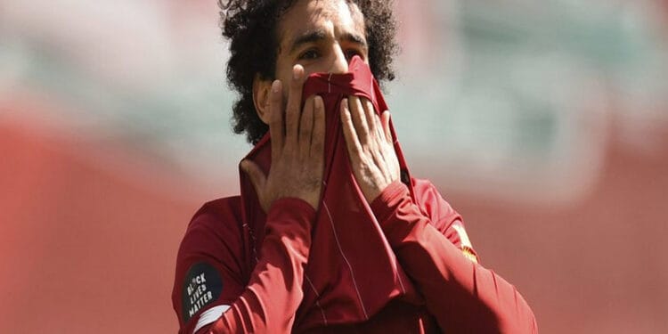 Bintang Liverpool Mohamad Salah Positif Covid-19 Saat Tengah Tampil Bela Mesir