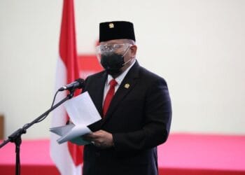 LaNyalla Lantik Sekjen DPD RI dan Deputi Bidang Administrasi