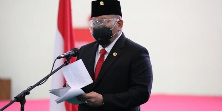 LaNyalla Lantik Sekjen DPD RI dan Deputi Bidang Administrasi