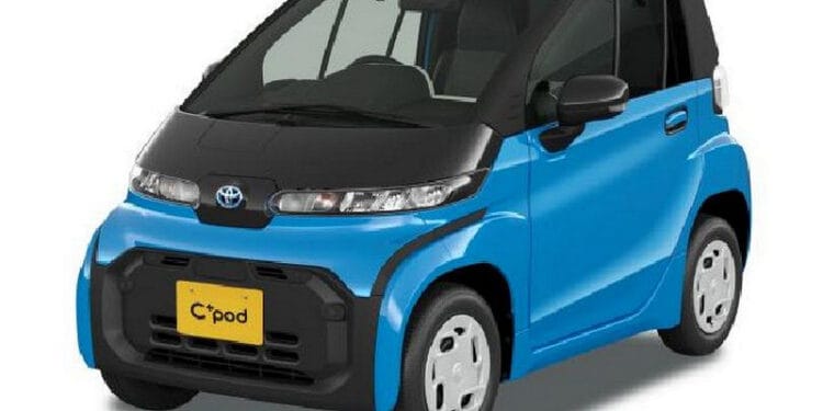 Toyota Luncurkan Mobil Listrik Murah, C+pod
