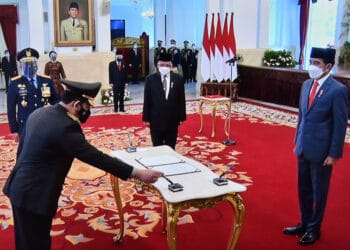 Presiden Lantik Listyo Sigit Prabowo Sebagai Kapolri