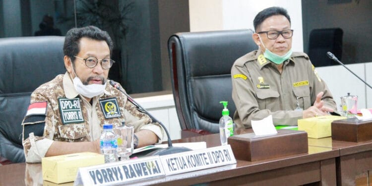 Sinergitas Komite II DPD RI dengan KKP dan Kementan RI Bahas Program Kerja Beraspirasi Daerah.