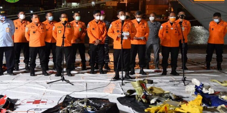 Basarnas Telah Evakuasi 74 Kantong Jenazah Korban Sriwijaya Air Hingga Kini