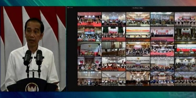 Presiden Luncurkan Bantuan Tunai Se-Indonesia Tahun 2021 Utuh Tanpa Potongan