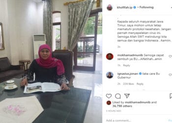 Gubernur Jatim Khofifah Indar Parawansa Positif Terinfeksi Covid-19