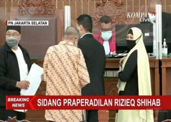 Sidang Perdana Praperadilan, Tim Pengacara Ajukan 7 Permohonan, Hakim Tolak Rizieq Shihab Dihadirkan