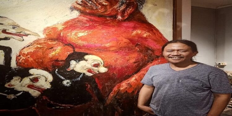 Sohieb Toyaroja Siap Gelar Pameran Lukisan ‘Semar Ruwat Jagad’