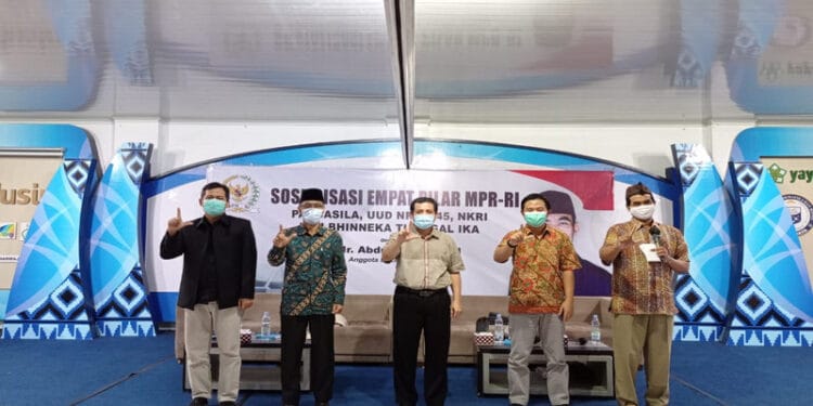 Abdul Hakim Lakukan Sosialisasi 4 Pilar MPR RI untuk Indonesia Maju Sejahtera