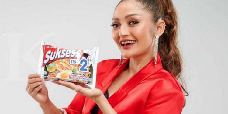 Siti Badriah Jadi Brand Ambassador Mie Suksess Isi 2