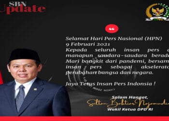 Sultan B Najamudin: Pers Harus Tetap Menjadi Lilin Dalam Kegelapan