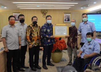 DPR Terima Penghargaan Lingkungan Ramah Disabilitas