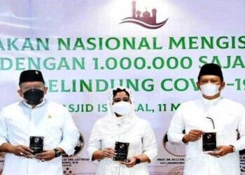 Sasar 274.000 Masjid,  Bamsoet Dukung Gerakan Nasional Satu Juta Sajadah