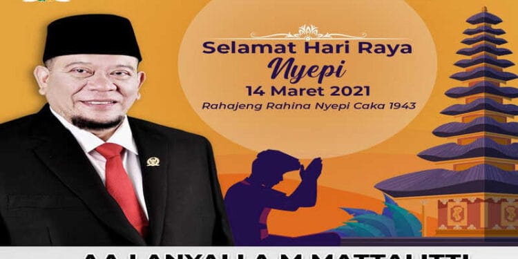 Ketua DPD RI Sebut Hari Raya Nyepi Momen Menemukan Makna Kehidupan