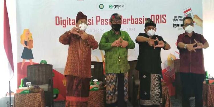 HUT Kota Singaraja ke-417 : Bank Indonesia Bali Gencar Sosialisasi dan Edukasi Digitalisasi Pasar Berbasis QRIS