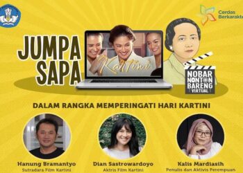 Puspeka Kemendikbud Gelar Nobar Film Kartini secara Virtual Dihadiri 4.000 Penonton