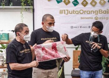 Dukung Gerakan  #1JutaOrangBaik untuk Pelaku Ekraf