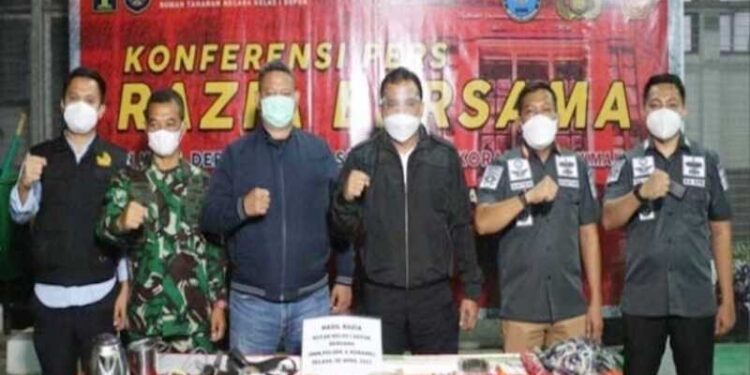 BNN Kota Depok Apresiasi Giat Razia Kamar Hunian WBP