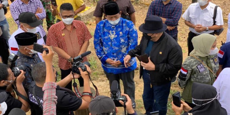 LaNyalla Datangi Titik Nol Ibu Kota Negara di Penajam Paser Utara