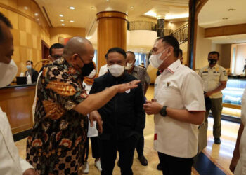 Bertemu Menpora dan Ketum PSSI, LaNyalla: Masyarakat Sudah Merindukan Liga Indonesia