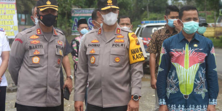 Jelang Lebaran, Kapolda Jambi Perketat Pos Penyekatan Perbatasan dengan Sumbar