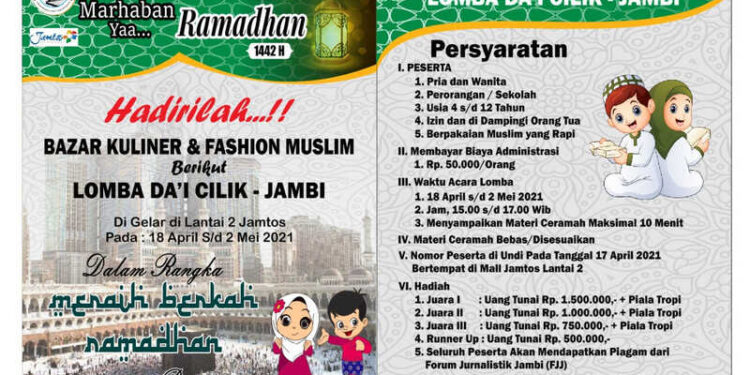 Stand Kuliner dan Lomba Da’i Telah Dibuka, Ayo Buruan Daftar…!!!