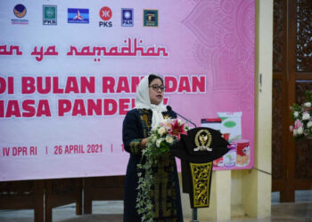Kenang Jasa Awak KRI Nanggala-402, Puan Minta Seluruh Anggota DPR Kibarkan Bendera Setengah Tiang
