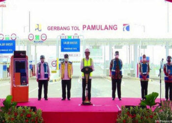 Presiden Jokowi Resmikan Tol Pamulang-Serpong dan Cengkareng-Kunciran