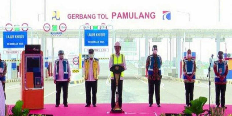 Presiden Jokowi Resmikan Tol Pamulang-Serpong dan Cengkareng-Kunciran