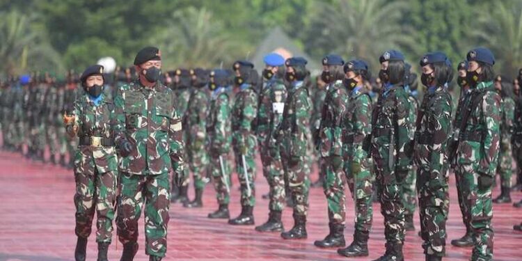 Wakasad Hadiri Apel Bersama Wanita TNI