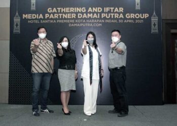 40 Tahun Damai Putra Group Berikan CSR Kebutuhan Pangan Tiga Yayasan Panti Asuhan