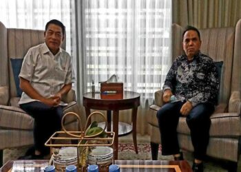 KSP Moeldoko Bertemu R Haidar Alwi