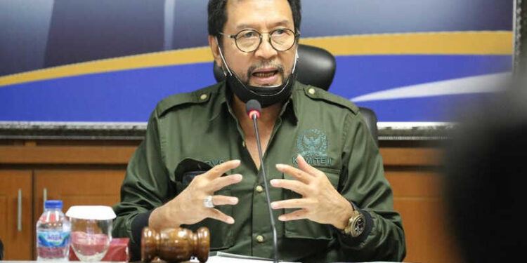 Komite II DPD RI Bersama KKP Bahas Pelaksanaan Program Kerja 2021 dan Rencana Kerja 2022 di Daerah