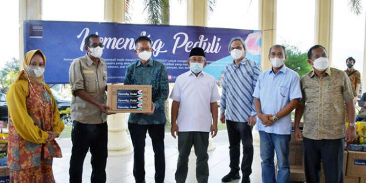 Kemendag Peduli Kunjungi Mamuju, Bantu Korban Gempa di Sulawesi Barat