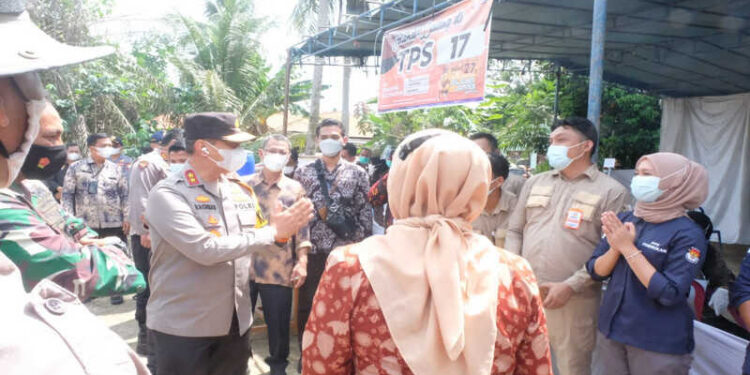 Kapolda Jambi Pimpin Patroli Kamtibmas Pantau Langsung PSU Pilgub