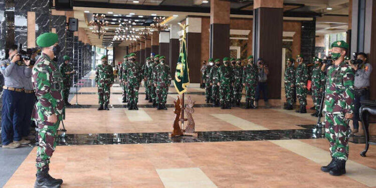 Kasad Pimpin Laporan Korps Kenaikan Pangkat Pati TNI AD dan Sertijab Dirajenad