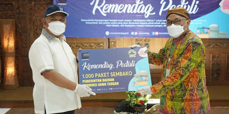 Kemendag Peduli Bantu Korban Banjir di Jawa Tengah