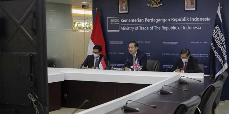 Indonesia-Inggris Tandatangani Pembentukan Komite Ekonomi dan Perdagangan Bersama (JETCO)