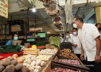 Kunjungi Pasar Induk Kramat Jati, Mendag Pastikan Harga Bapok Stabil dan Pasokan Cukup