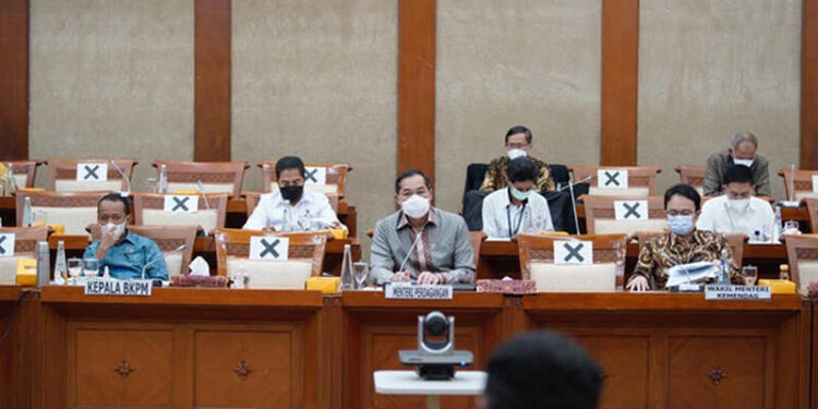 Rapat Kerja dengan Komisi VI, Mendag: Realisasi Anggaran Tahun 2020 Lebih Baik dari Sebelumnya