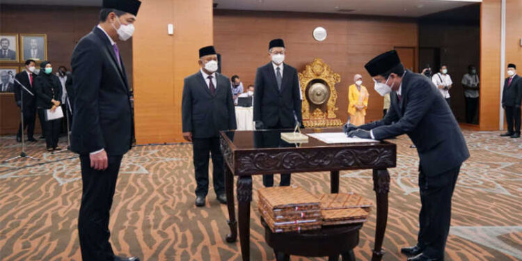 Mendag Lantik Pejabat Pimpinan Tinggi Madya dan Pimpinan Tinggi Pratama
