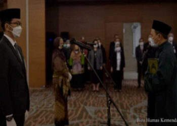 Perkuat Penyelenggaraan Pemerintahan di Masa Pandemi, Mendag Lantik Pejabat Pimpinan Tinggi Madya
