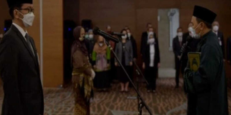 Perkuat Penyelenggaraan Pemerintahan di Masa Pandemi, Mendag Lantik Pejabat Pimpinan Tinggi Madya